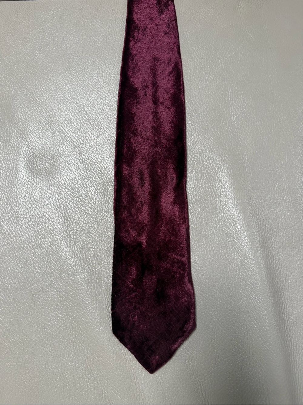 Vintage DKNY Velour Tie